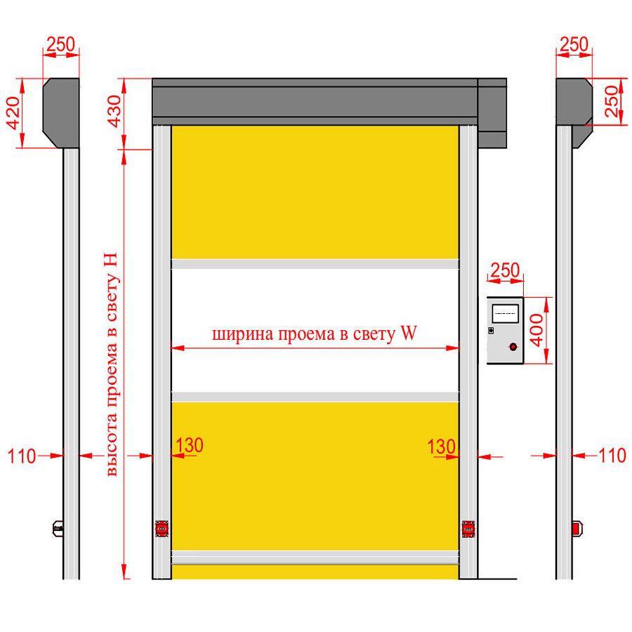 DoorSpeed XHF AGRO